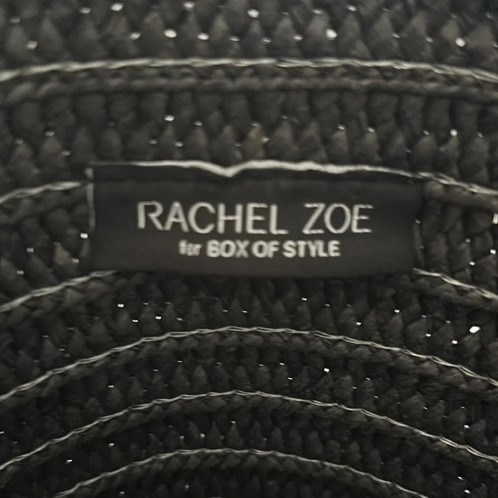 Black and White Rachel Zoe designer Beach bag tote - Picture 3 of 8